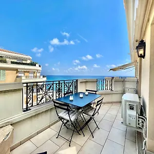 Apartment 'le Victoria Beach' Vue Mer Plein Centre, Spacieux, Menton
